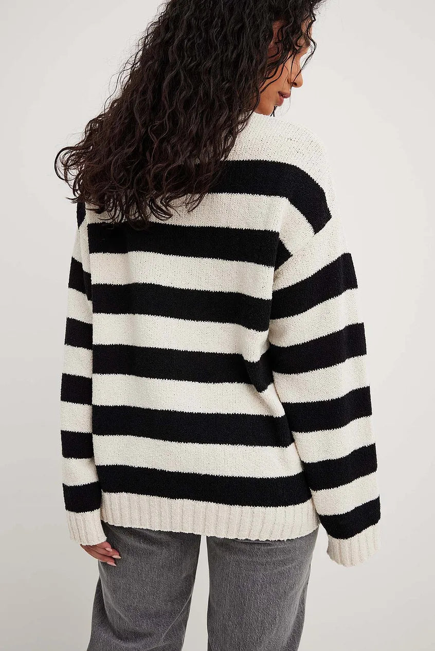 Pull maille oversize